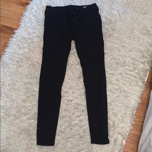 American Eagle black super stretch jeans